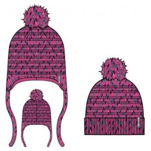 Зимняя детская шапка для девочки Nano F17 TU 250, Antic Pink 